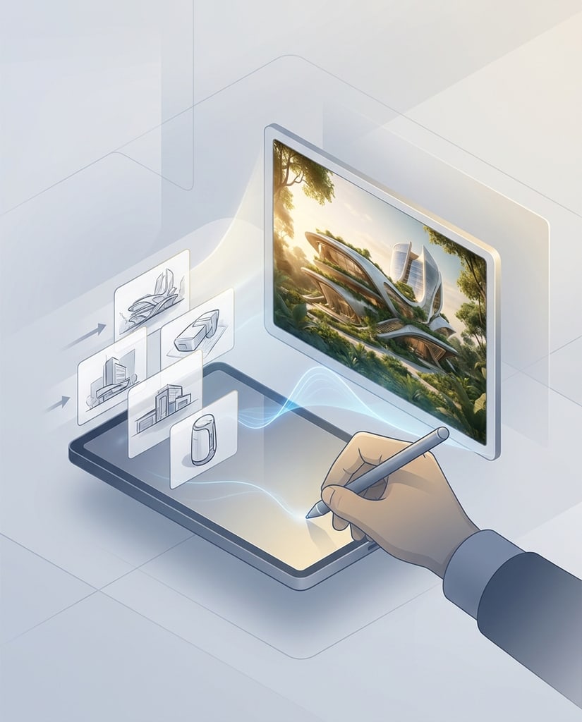 Source images can guide cleaner revisions